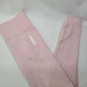 Gymshark adapt seamless leggings in light pink camo- Size medium women's